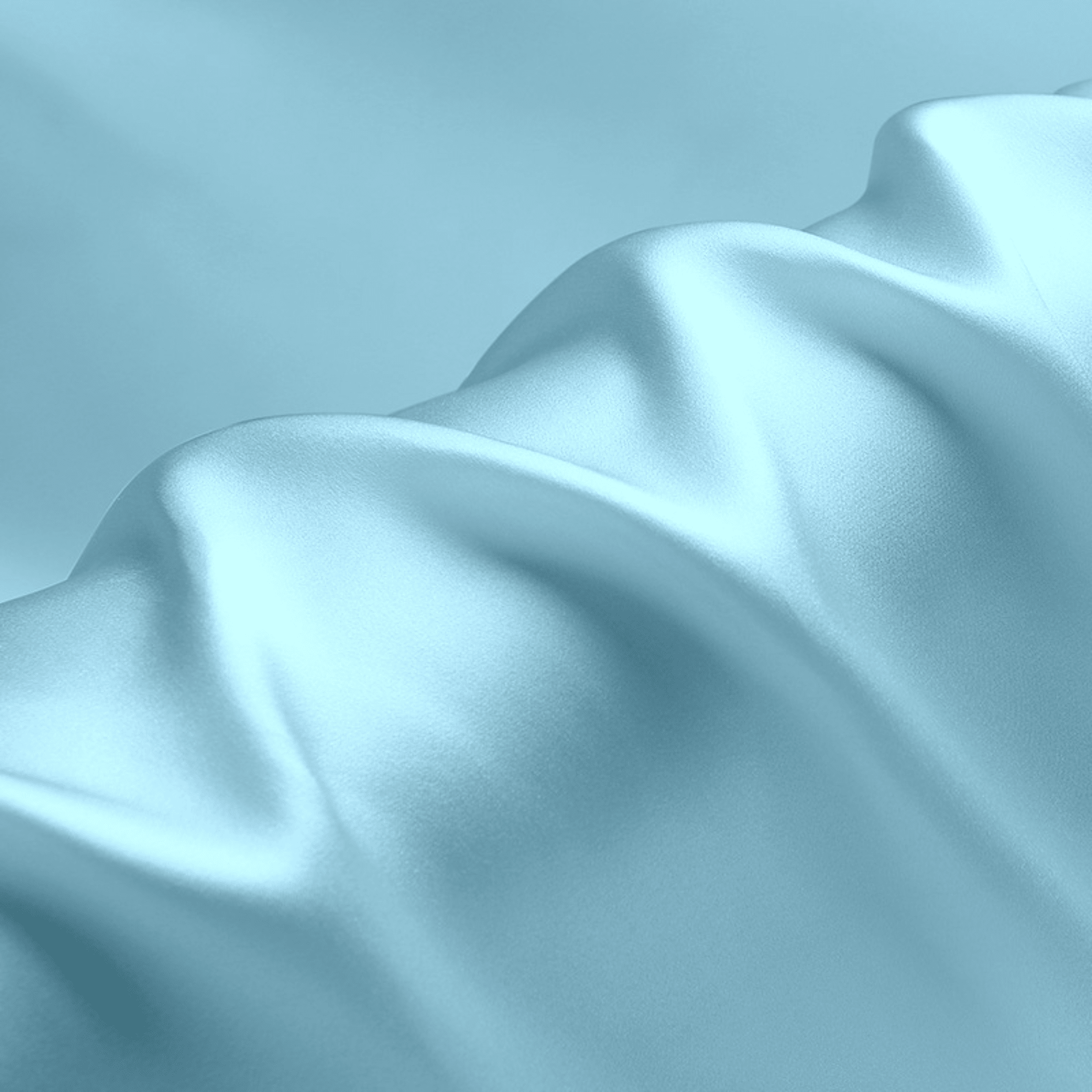 Dusty Blue 100% Pure Mulberry Silk Fabric 19mm Cut - to - Size Silk Fabric - NOCHKA
