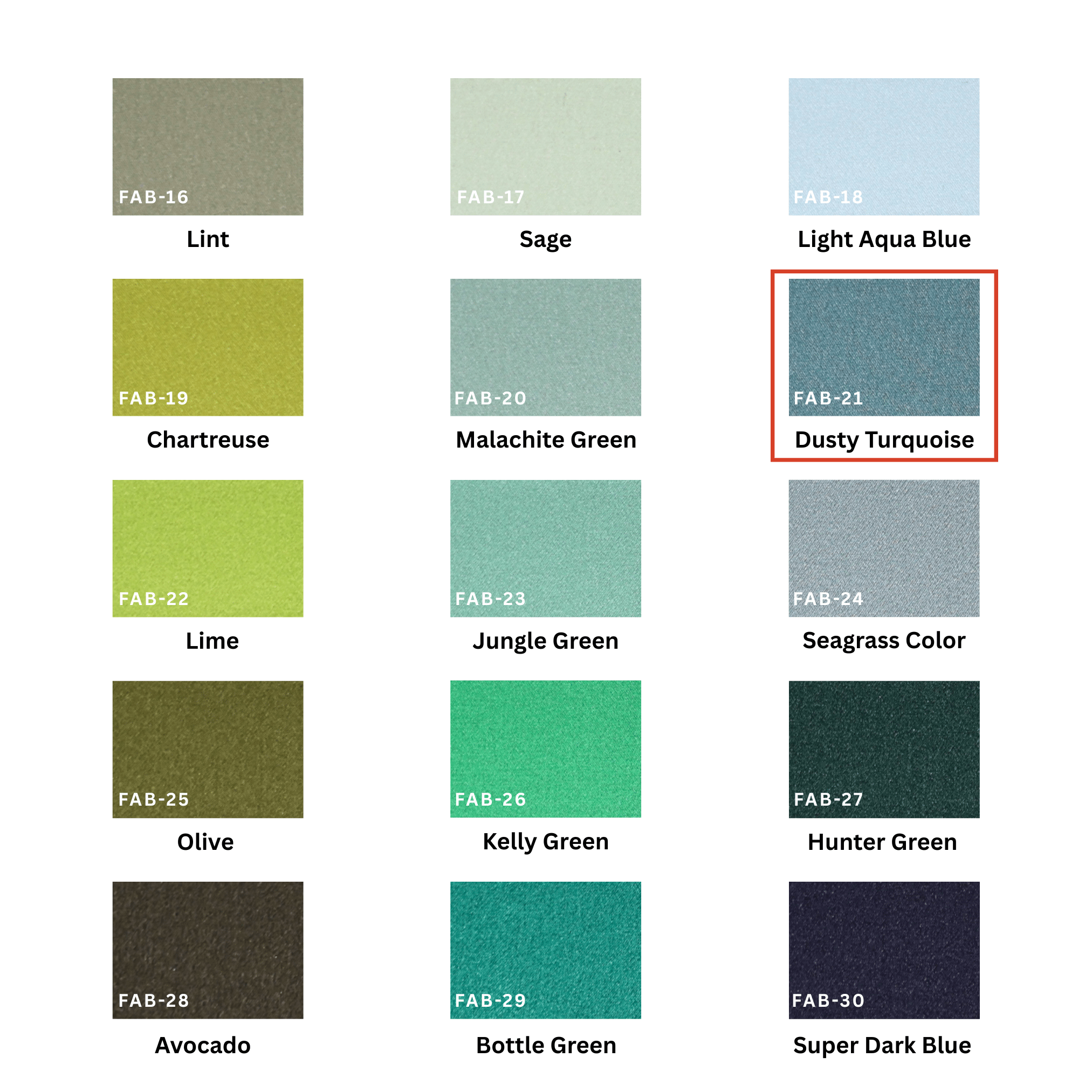 Dusty Turquoise 100% Pure Mulberry Silk Fabric 19mm Cut - to - Size Silk Fabric - NOCHKA
