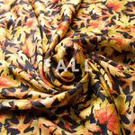 Fall Leaves Pure Silk Headband - NOCHKA
