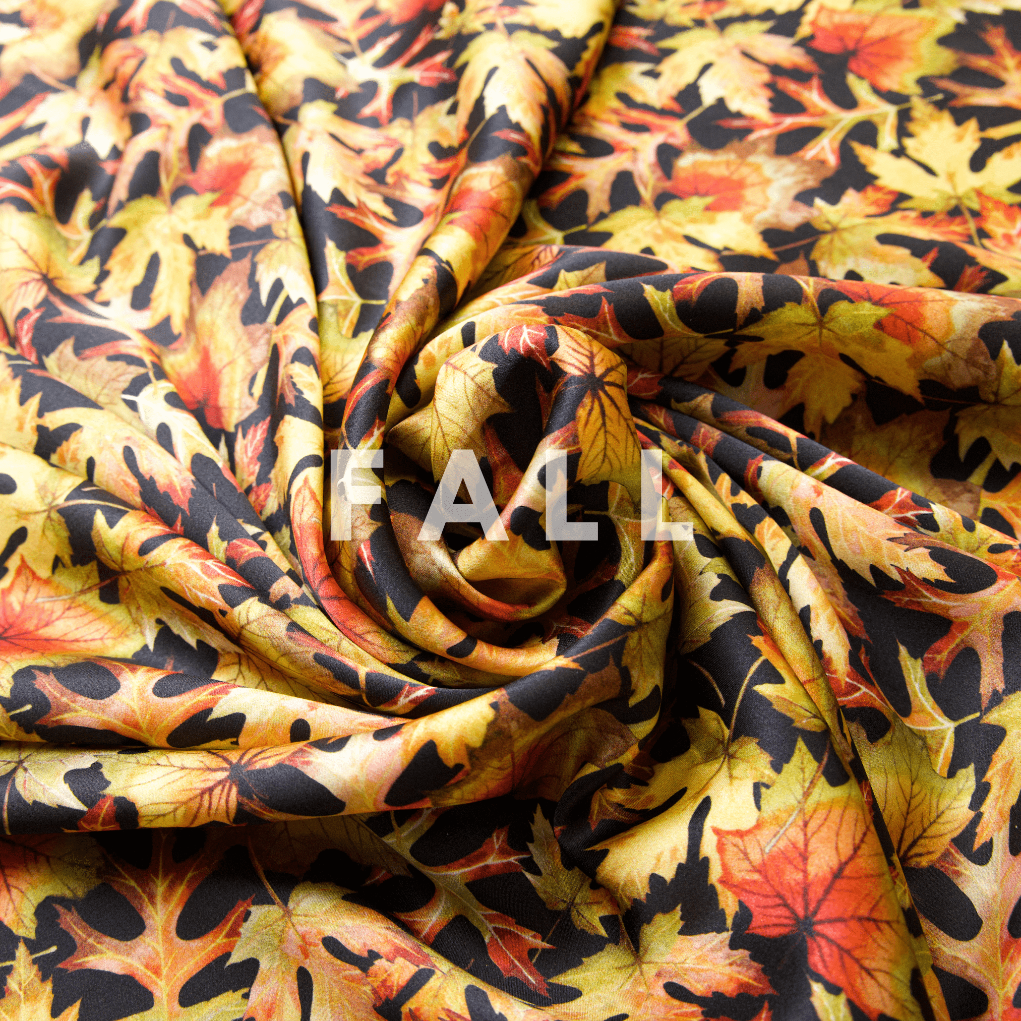 Fall Leaves Pure Silk Headband - NOCHKA
