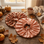 Fall Theme Pure Mulberry Silk Bonnet – Reversible & Durable - NOCHKA
