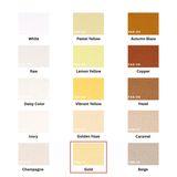 Gold 100% Pure Mulberry Silk Fabric 19mm Cut - to - Size Silk Fabric - NOCHKA
