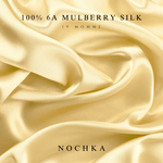 Golden Haze Pure Silk Headband - NOCHKA
