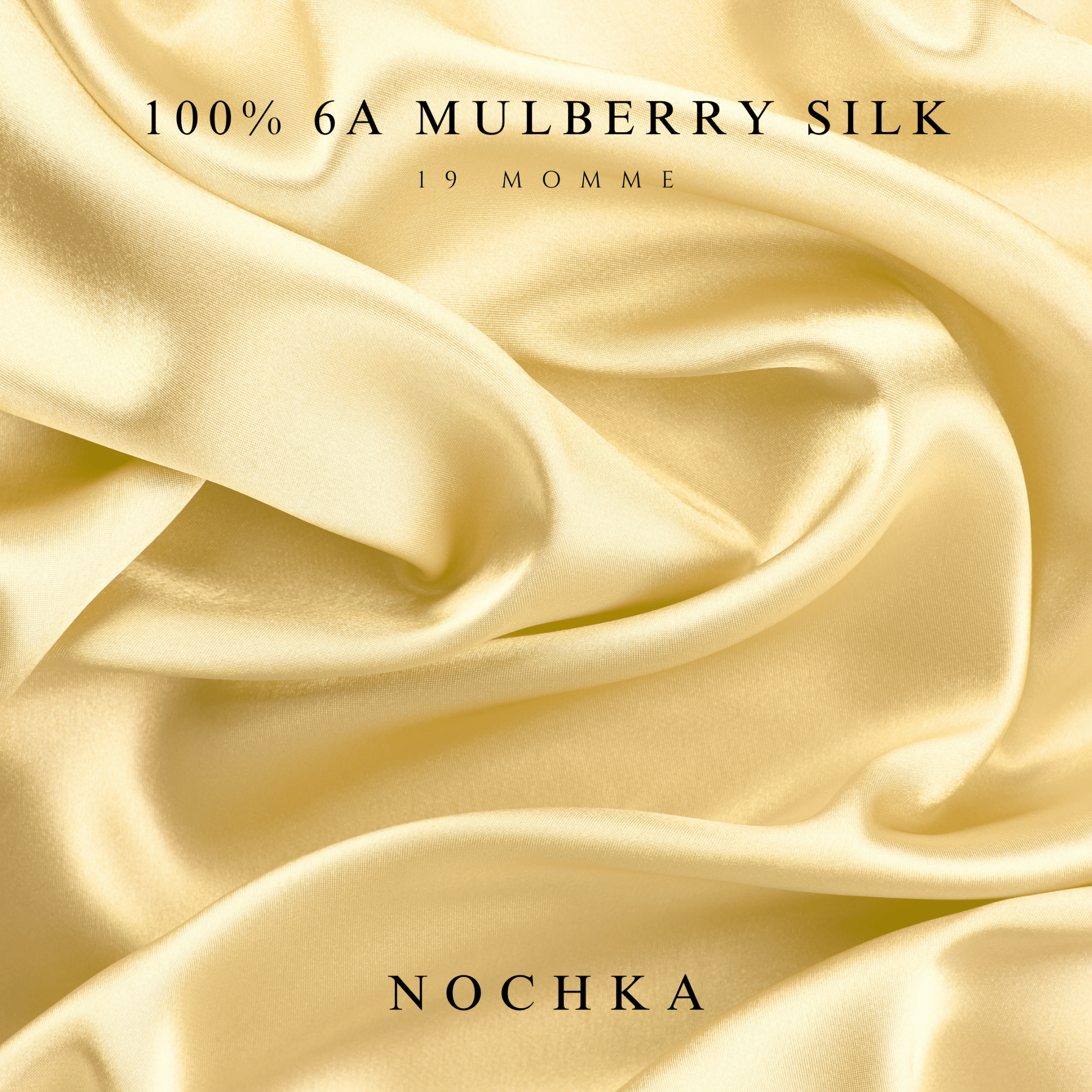 Golden Haze Pure Silk Headband - NOCHKA
