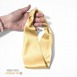 Golden Haze Pure Silk Headband - NOCHKA
