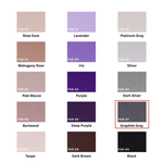 Graphite Grey 100% Pure Mulberry Silk Fabric 19mm Cut - to - Size Silk Fabric - NOCHKA
