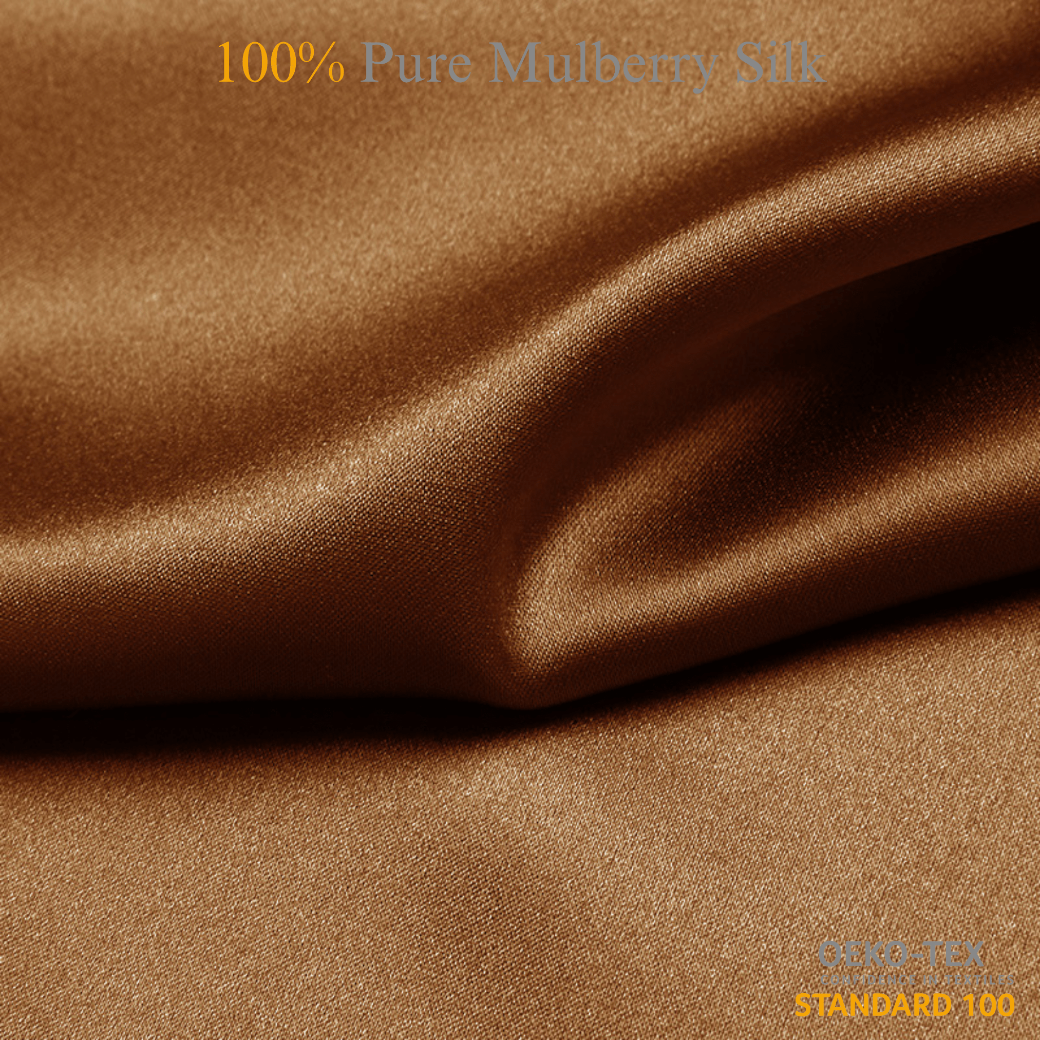 Hazel 100% Pure Mulberry Silk Fabric 19mm Cut - to - Size Silk Fabric - NOCHKA
