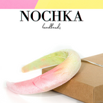 Vintage Pione Padded Headband by NOCHKA
