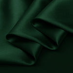Hunter Green 100% Pure Mulberry Silk Fabric 19mm 44" Width Pre - Cut Silk Fabric - NOCHKA
