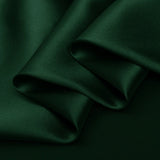 Hunter Green 100% Pure Mulberry Silk Fabric 19mm 44" Width Pre - Cut Silk Fabric - NOCHKA
