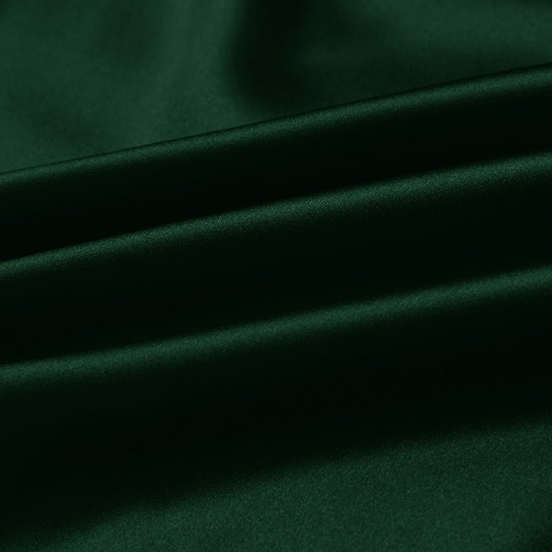 Hunter Green 100% Pure Mulberry Silk Fabric 19mm 44" Width Pre - Cut Silk Fabric - NOCHKA
