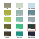Hunter Green 100% Pure Mulberry Silk Fabric 19mm Cut - to - Size Silk Fabric - NOCHKA
