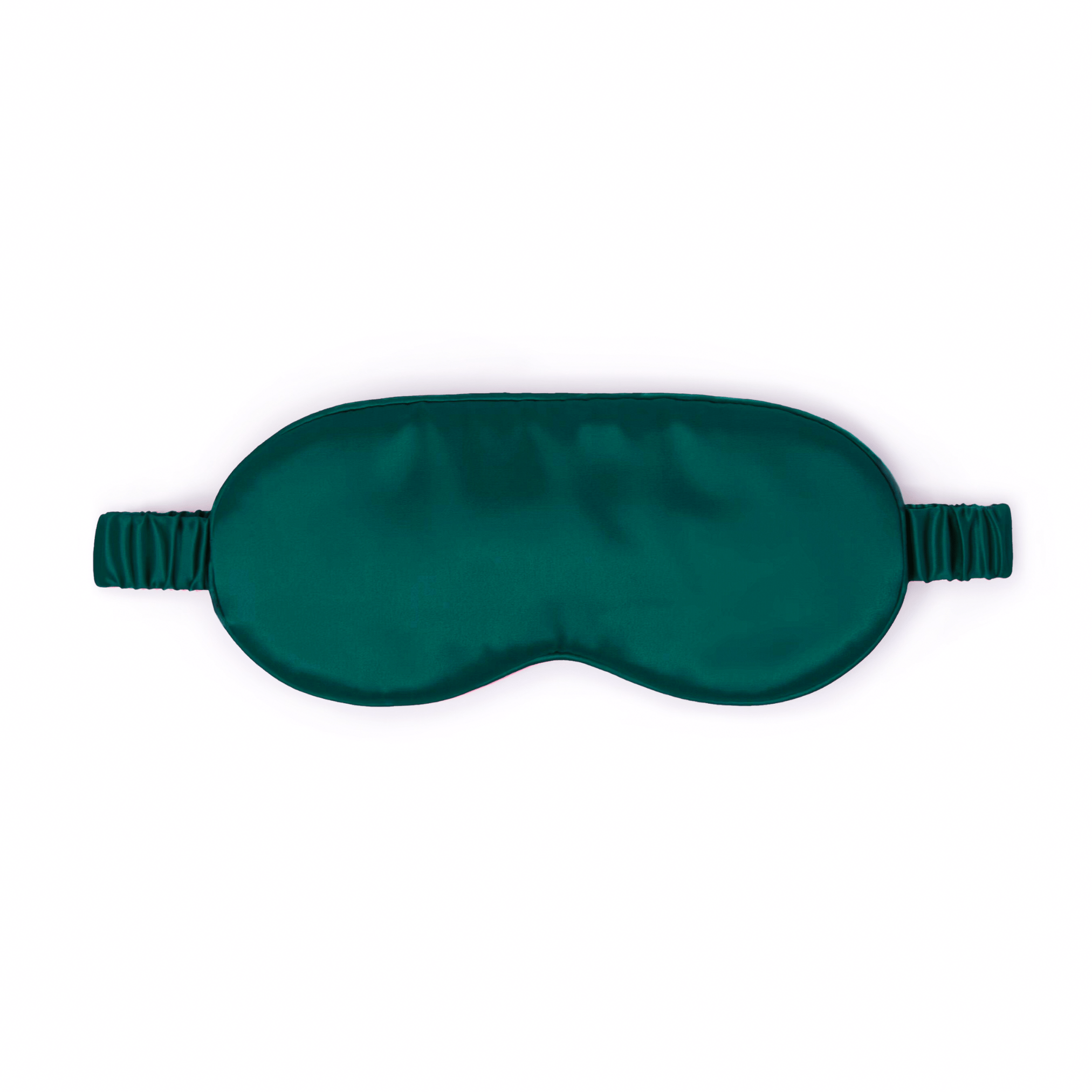 Hunter Green Pure Silk Sleep Mask Set - NOCHKA
