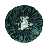 Hunter Green & Sage Reversible Bonnet - NOCHKA
