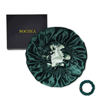 Hunter Green & Sage Reversible Bonnet - NOCHKA
