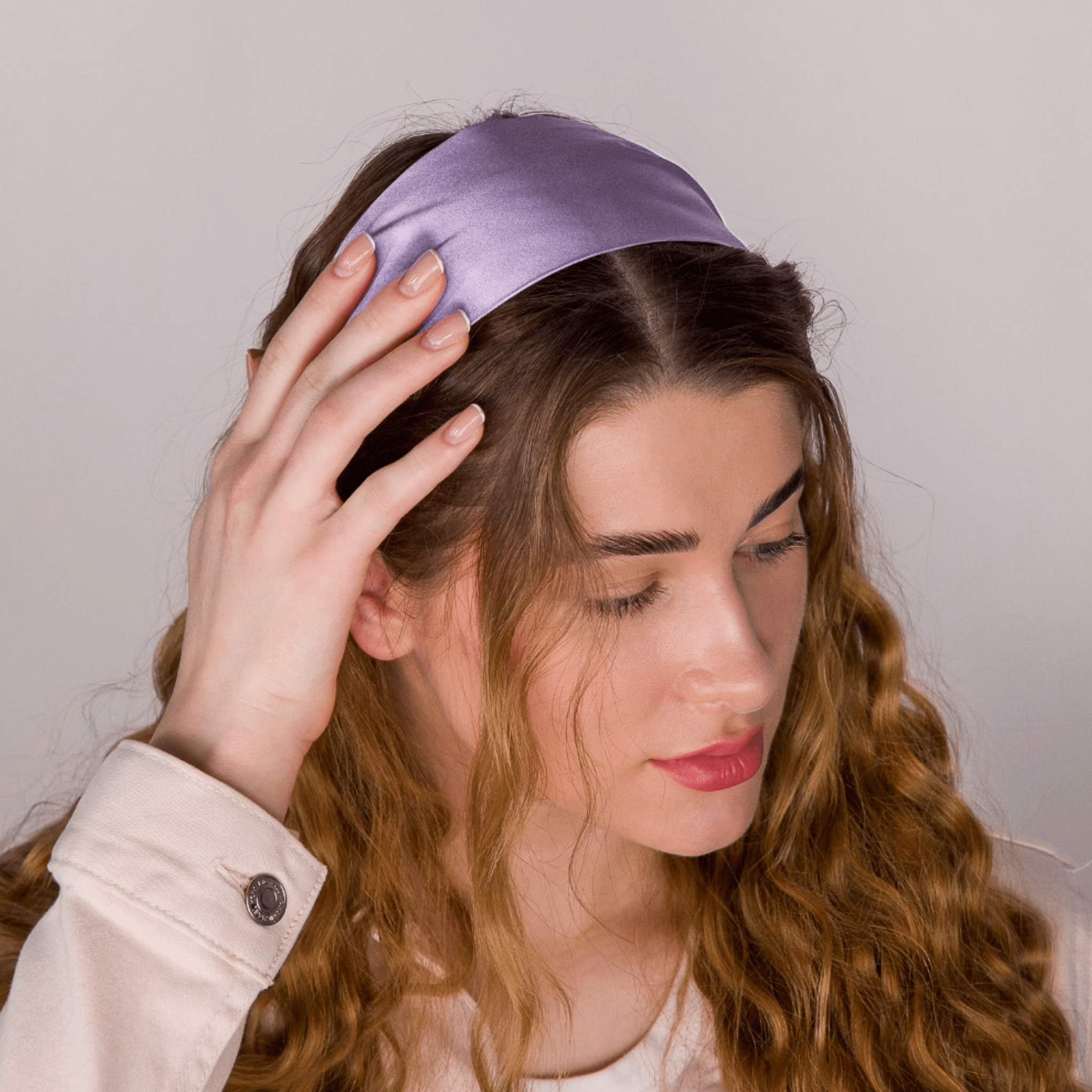 Iris Pure Silk Headband - NOCHKA
