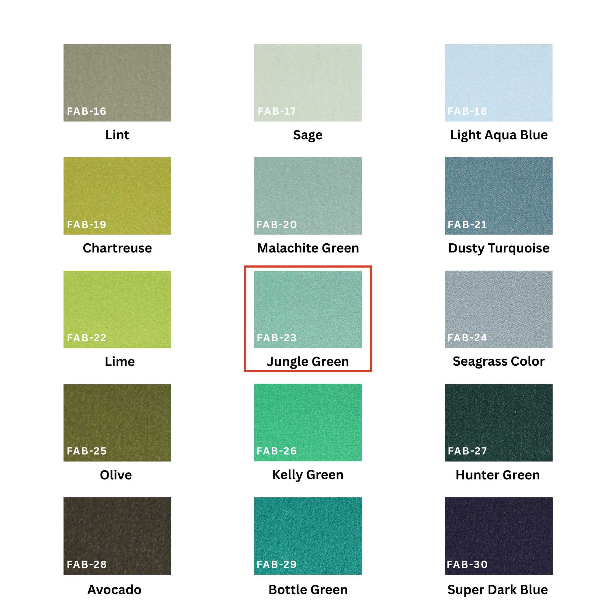 Jungle Green 100% Pure Mulberry Silk Fabric 19mm Cut - to - Size Silk Fabric - NOCHKA
