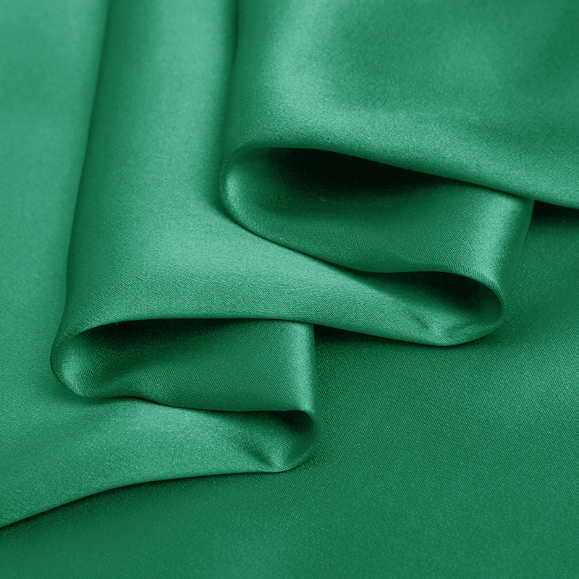 Jungle Green 100% Pure Mulberry Silk Fabric 19mm Cut - to - Size Silk Fabric - NOCHKA
