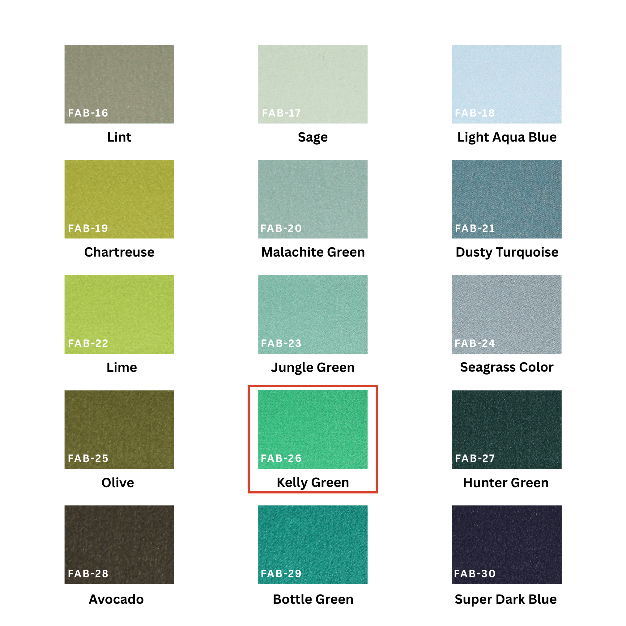 Kelly Green 100% Pure Mulberry Silk Fabric 19mm Cut - to - Size Silk Fabric - NOCHKA
