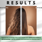 Kelly Green Ultra Skinny Scrunchie – 100% Pure Mulberry Silk, Perfect for All Hair Types - NOCHKA
