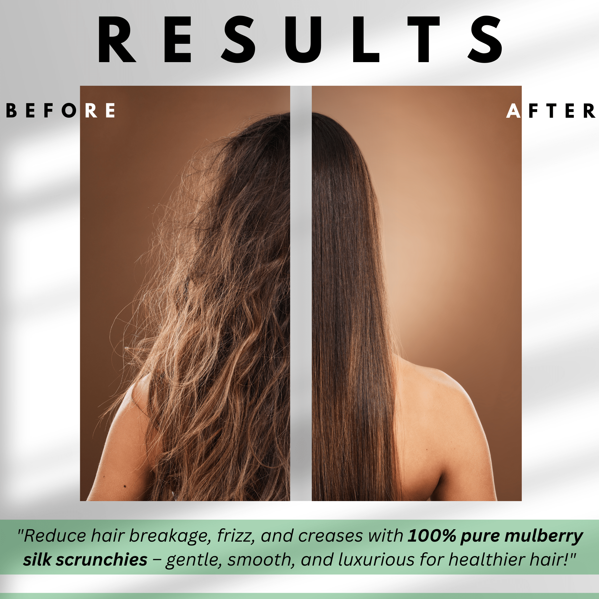 Kelly Green Ultra Skinny Scrunchie – 100% Pure Mulberry Silk, Perfect for All Hair Types - NOCHKA
