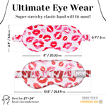 Kissed Pure Silk Sleep Mask - NOCHKA
