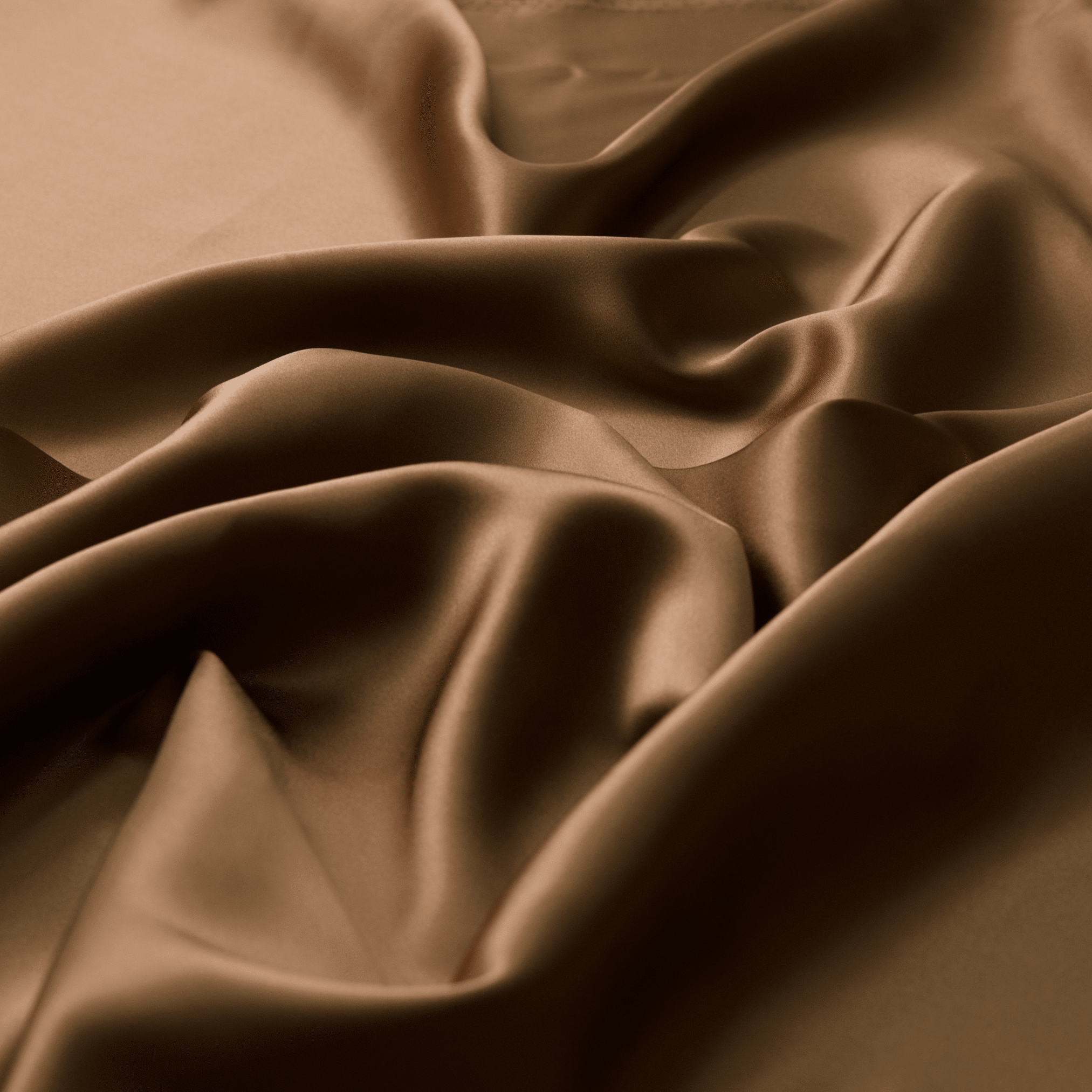 Latte 100% Pure Mulberry Silk Fabric 19mm Cut - to - Size Silk Fabric - NOCHKA
