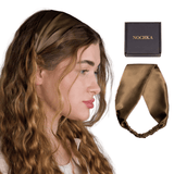 Latte Pure Silk Headband - NOCHKA
