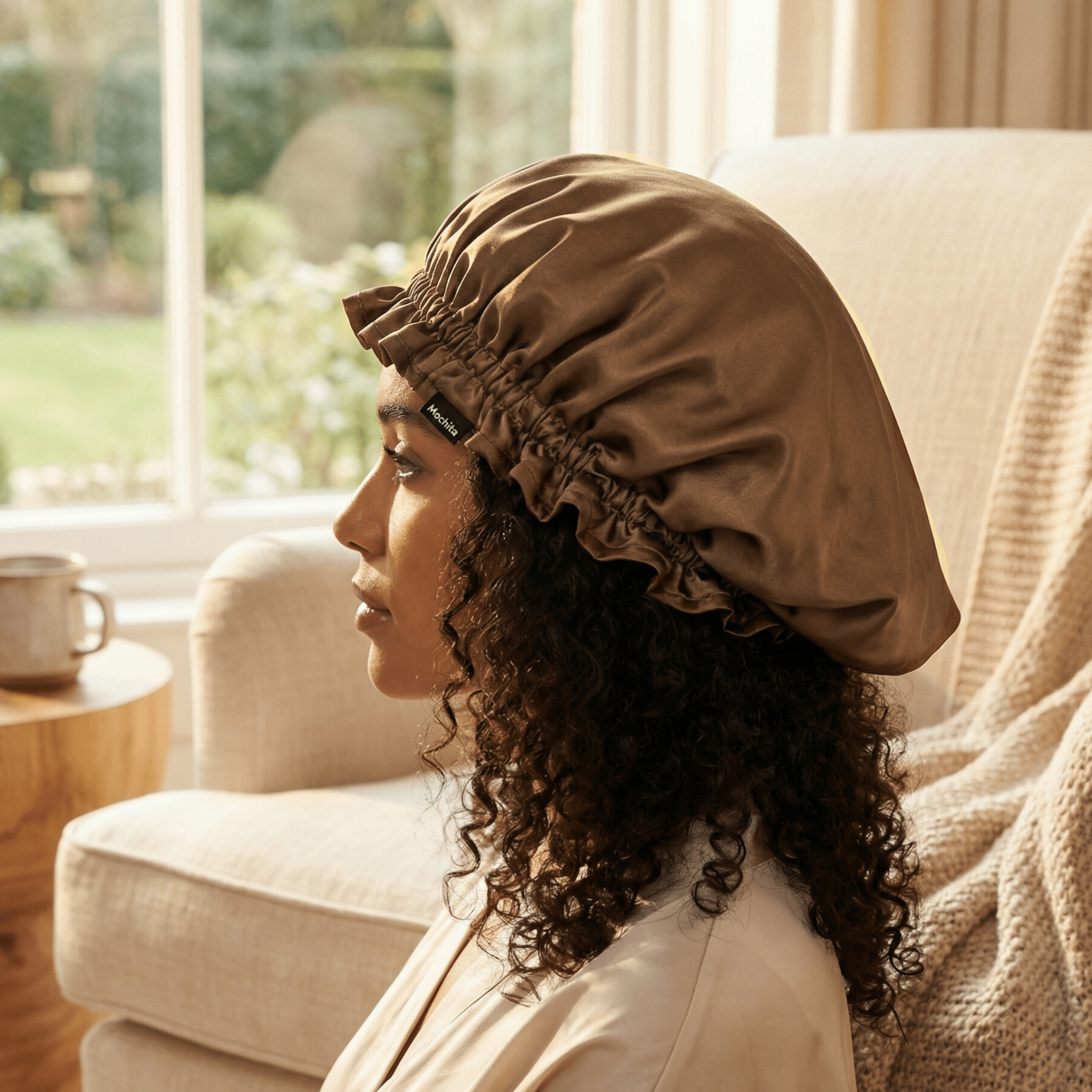 Latte Reversible Bonnet - NOCHKA
