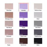 Lavender 100% Pure Mulberry Silk Fabric 19mm Cut - to - Size Silk Fabric - NOCHKA
