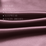 Lavender Fog 100% Pure Mulberry Silk Fabric 19mm Cut - to - Size Silk Fabric - NOCHKA
