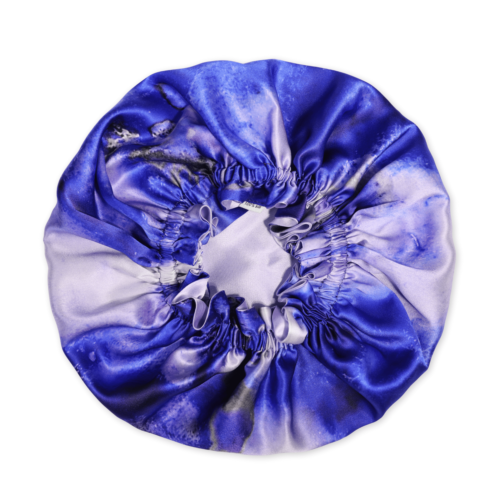 Lavender Indigo Pure Mulberry Silk Bonnet – Reversible & Durable - NOCHKA
