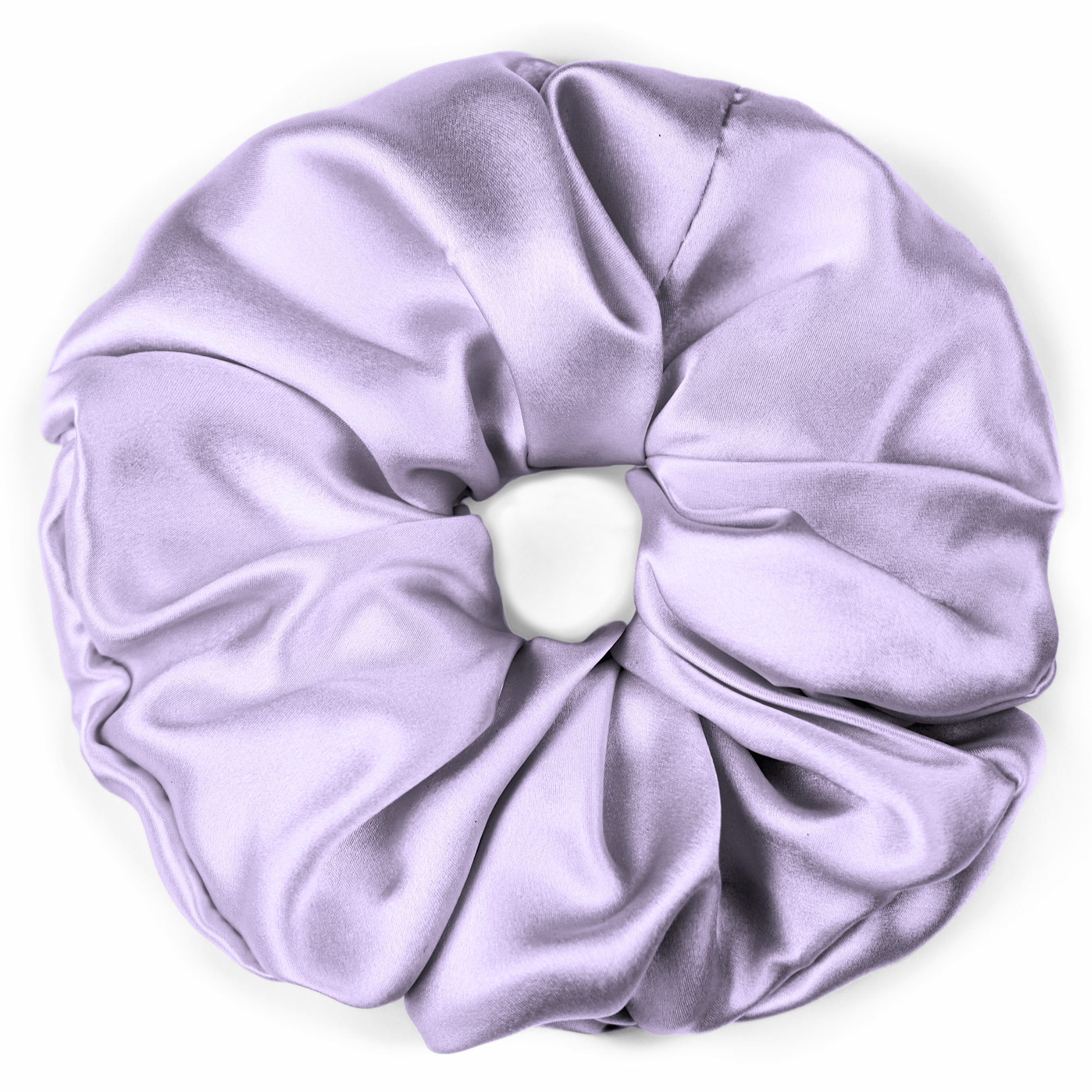 Lavender Jumbo Scrunchie – 100% Pure Mulberry Silk, Perfect for All Hair Types - NOCHKA
