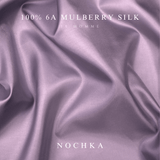 Lavender Midnight and Black Reversible Bonnet with Ties - NOCHKA
