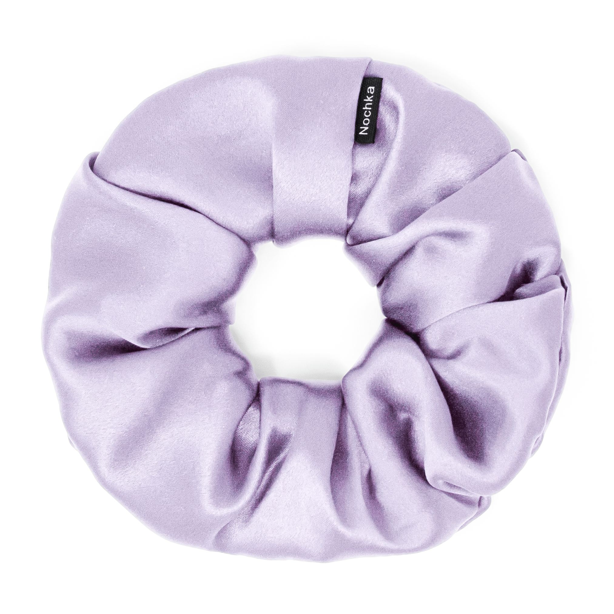 Lavender Regular Scrunchie – 100% Pure Mulberry Silk, Perfect for All Hair Types - NOCHKA
