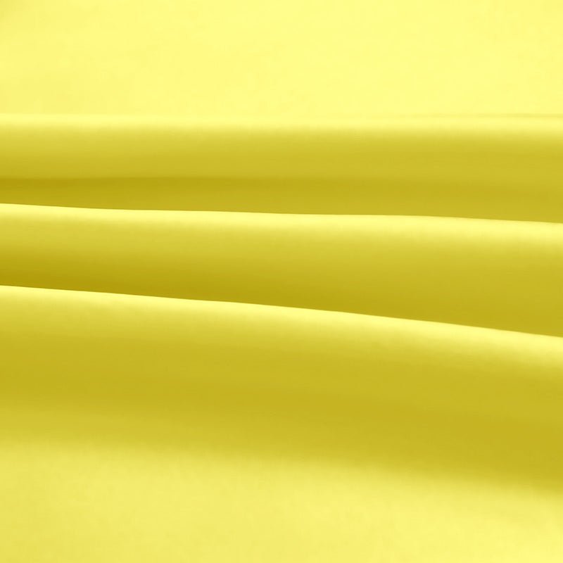 Lemon Yellow 100% Pure Mulberry Silk Fabric 19mm 44" Width Pre - Cut Silk Fabric - NOCHKA
