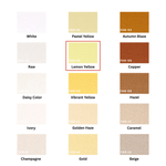 Lemon Yellow 100% Pure Mulberry Silk Fabric 19mm Cut - to - Size Silk Fabric - NOCHKA
