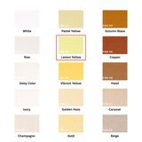 Lemon Yellow 100% Pure Mulberry Silk Fabric 19mm Cut - to - Size Silk Fabric - NOCHKA
