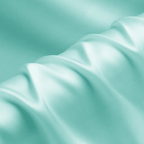 Light Aqua Blue 100% Pure Mulberry Silk Fabric 19mm Cut - to - Size Silk Fabric - NOCHKA
