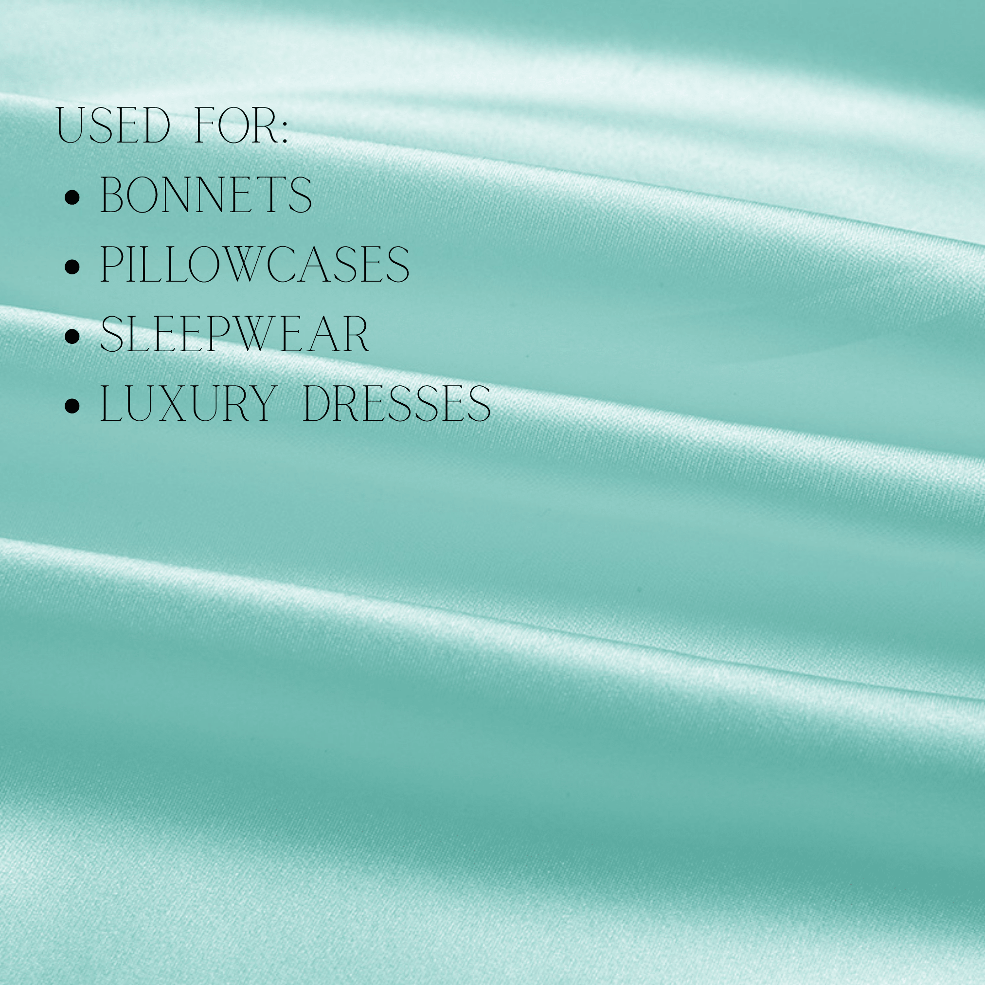 Light Aqua Blue 100% Pure Mulberry Silk Fabric 19mm Cut - to - Size Silk Fabric - NOCHKA
