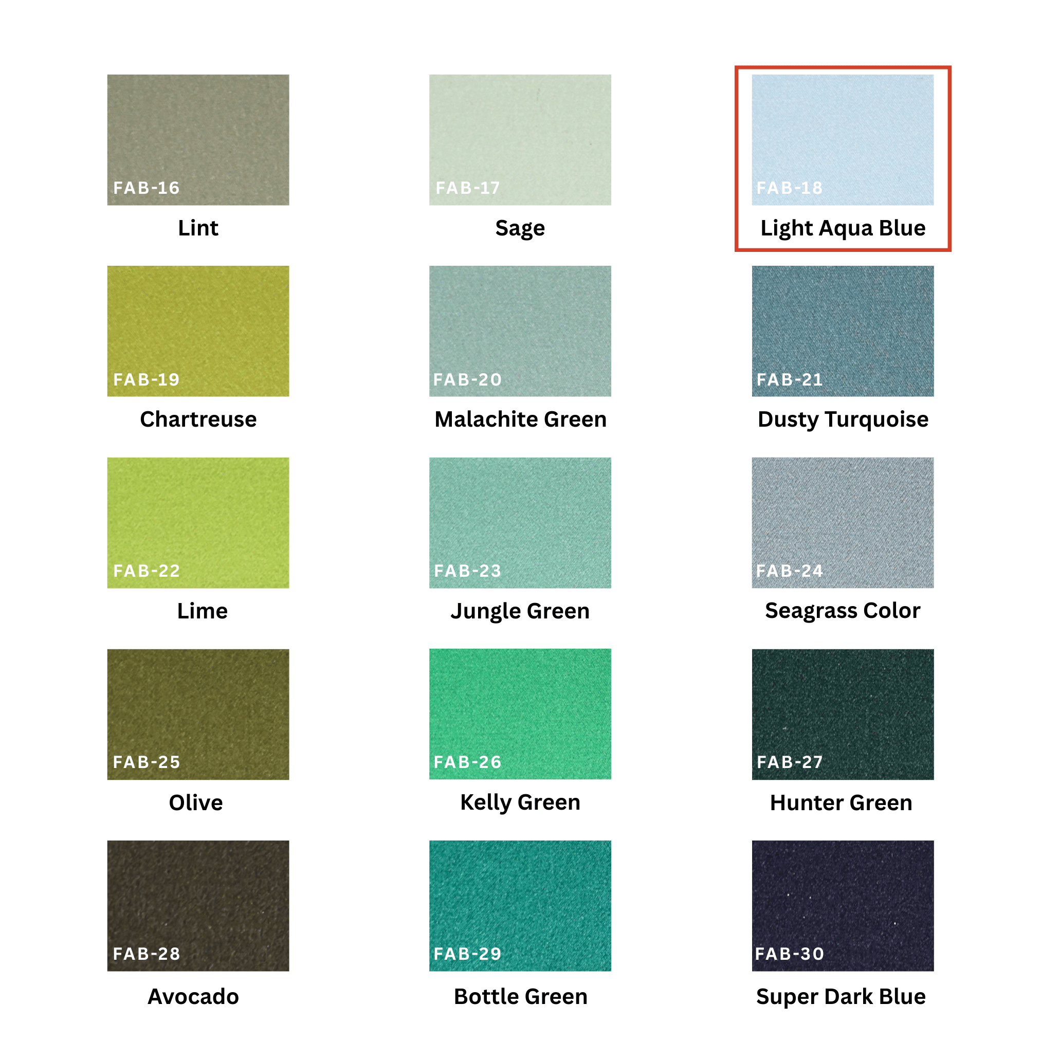 Light Aqua Blue 100% Pure Mulberry Silk Fabric 19mm Cut - to - Size Silk Fabric - NOCHKA
