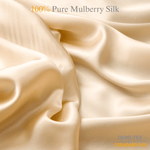Light Caramel 100% Pure Mulberry Silk Fabric Cut - to - Size Silk Fabric - NOCHKA
