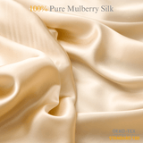 Light Caramel 100% Pure Mulberry Silk Fabric Cut - to - Size Silk Fabric - NOCHKA
