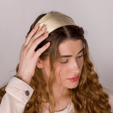 Light Caramel Pure Silk Headband - NOCHKA
