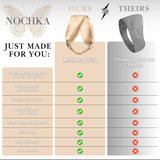 Light Caramel Pure Silk Headband - NOCHKA
