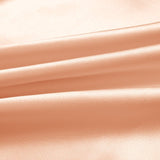 Light Peach 100% Pure Mulberry Silk Fabric 19mm 44" Width Pre - Cut Silk Fabric - NOCHKA
