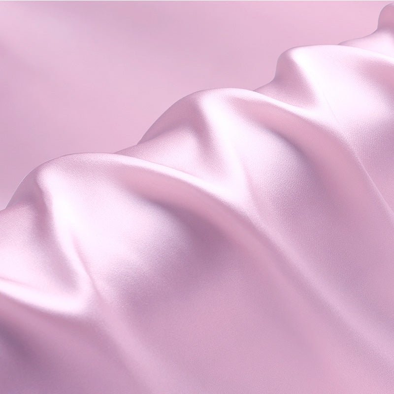 Lilac 100% Pure Mulberry Silk Fabric 19mm 44" Width Pre - Cut Silk Fabric - NOCHKA
