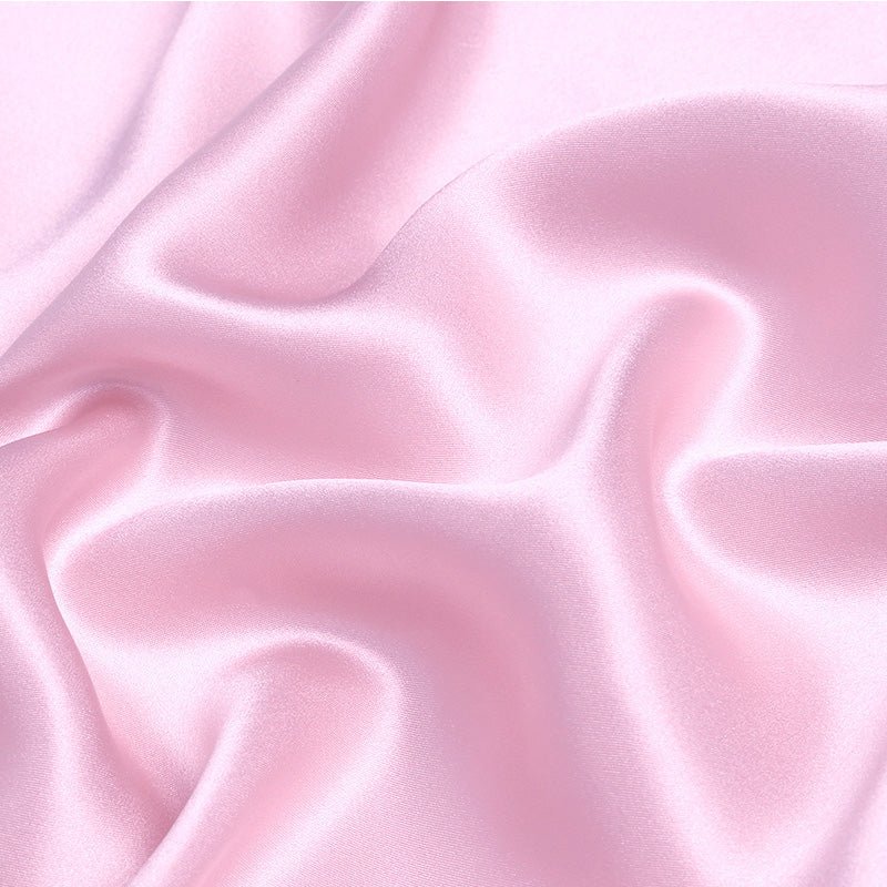 Lilac 100% Pure Mulberry Silk Fabric 19mm 44" Width Pre - Cut Silk Fabric - NOCHKA
