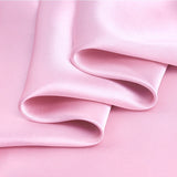 Lilac 100% Pure Mulberry Silk Fabric 19mm 44" Width Pre - Cut Silk Fabric - NOCHKA
