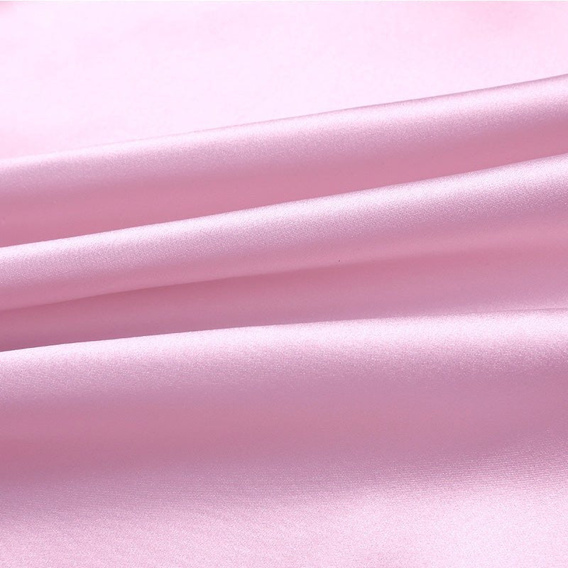 Lilac 100% Pure Mulberry Silk Fabric 19mm 44" Width Pre - Cut Silk Fabric - NOCHKA
